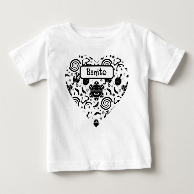 Taino Symbole Puerto Rico Kultur Baby T-shirt (Vorderseite)