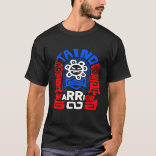 Taino Warrior - Boricua - Spanisches Erbe T-Shirt