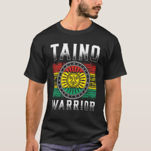 Taino Warrior Flag Traditionelles Symbol 1 T-Shirt