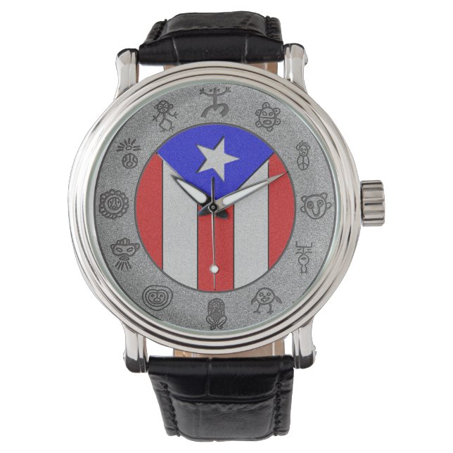 Taino Wheel Armbanduhr (Vorderseite)