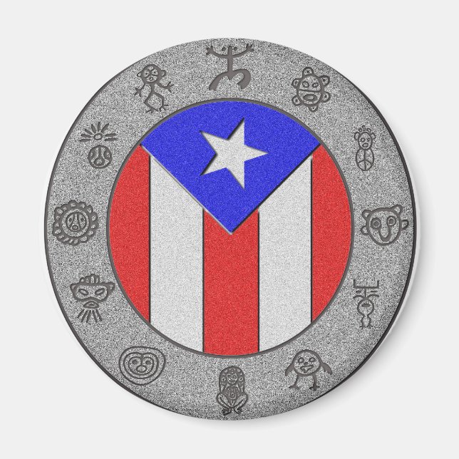 Taino Wheel Magnet (Vorne)