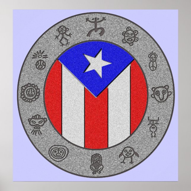 Taino Wheel Poster (Vorne)