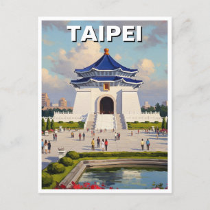 Taipeh CKS Gedenkstätte Taiwan Postkarte