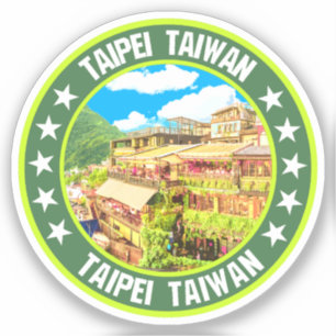 Taipei Aufkleber