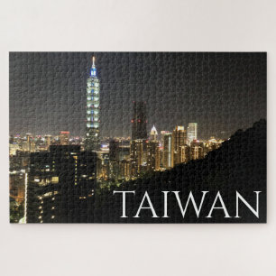 Taipei taiwan Nächte Puzzle