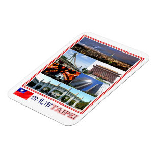 Taipei - Taiwan - Republik China - Mosaik - Mag. Magnet