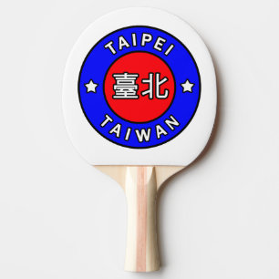 Taipei Taiwan Tischtennis Schläger