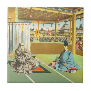 Taira keine Shigemori historische Kunst Fliese