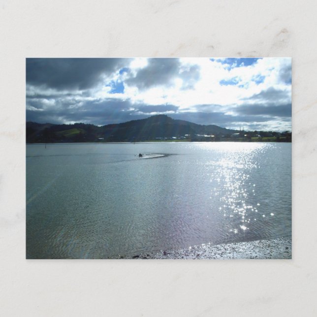 Tairua Harbour Ende Nachmittag 2010 Postkarte (Vorderseite)