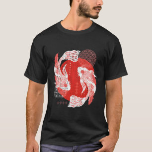 Taisho Sanke Fish Pond Japanischer Ko T-Shirt