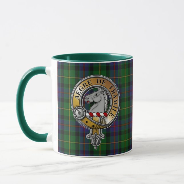 Tait Tartan & Abzeichen Tasse (Links)