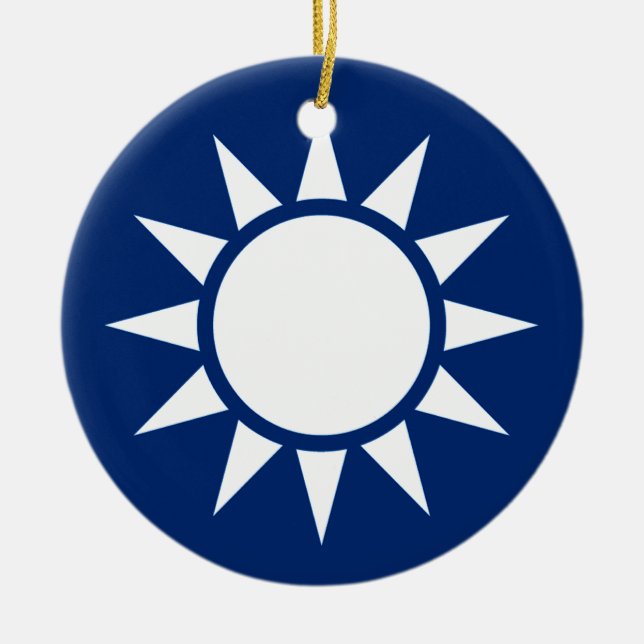 Taiwan (2) keramikornament (Vorne)