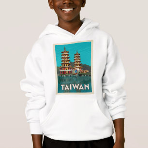Taiwan   Dragon und Tiger Pagodas Hoodie