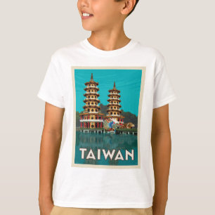 Taiwan   Dragon und Tiger Pagodas T-Shirt