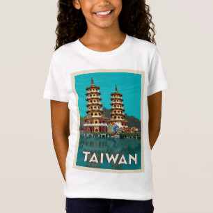 Taiwan   Dragon und Tiger Pagodas T-Shirt