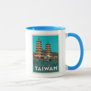 Taiwan   Dragon und Tiger Pagodas Tasse
