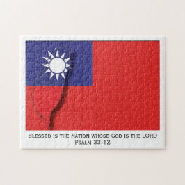 TAIWAN FLAG ROC| Gesegnete Nation| taiwanesisch Puzzle