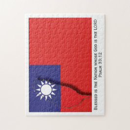 TAIWAN FLAG ROC| Gesegnete Nation| taiwanesisch Puzzle