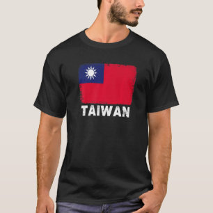 Taiwan Flag Unterstützung taiwanische Menschen Fra T-Shirt