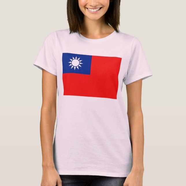 Taiwan Flag x Map T - Shirts (Vorderseite)