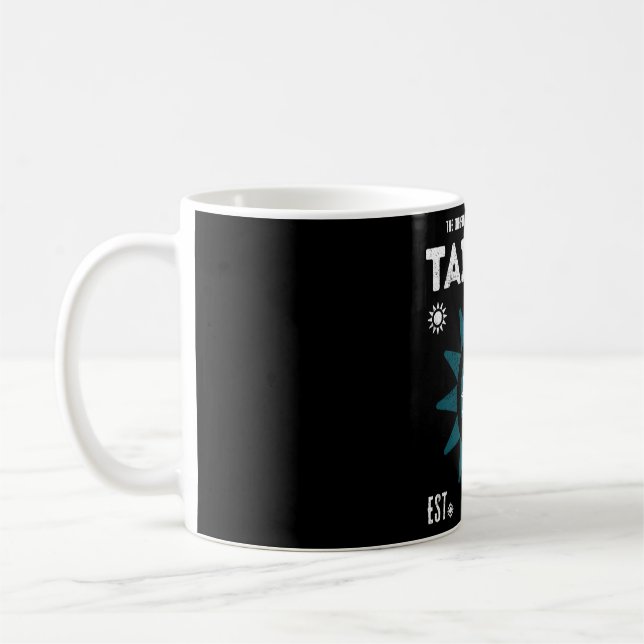 Taiwan-Flagge � Geist Australiens Kaffeetasse (Links)
