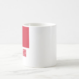 Taiwan-Flagge mit Namen auf Chinesen Tasse