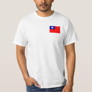 Taiwan-Flagge T-Shirt