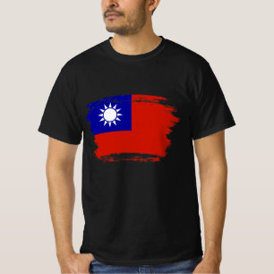 Taiwan-Flagge T-Shirt