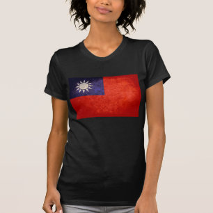 Taiwan-Flagge; Taiwanisch; 台 灣 T-Shirt