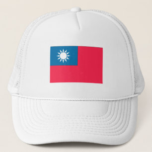 Taiwan-Flagge Truckerkappe