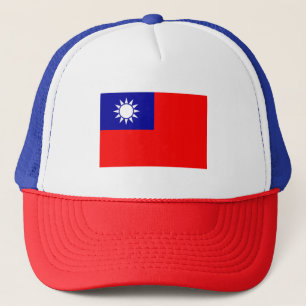 Taiwan-Flagge Truckerkappe