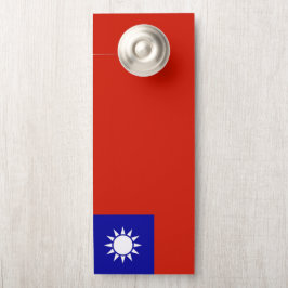 Taiwan-Flagge Türanhänger