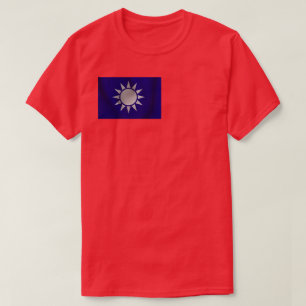 Taiwan-Flagge und -Emblem T-Shirt