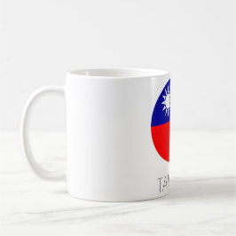 Taiwan-Flaggen-Reisebecher Kaffeetasse