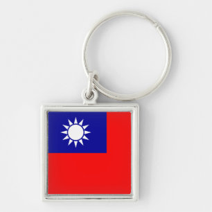 Taiwan-Flaggen-Schlüsselanhänger Schlüsselanhänger