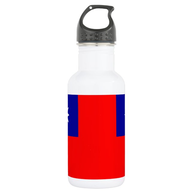 Taiwan Flaggenfrei-Flasche Trinkflasche (Vorderseite)