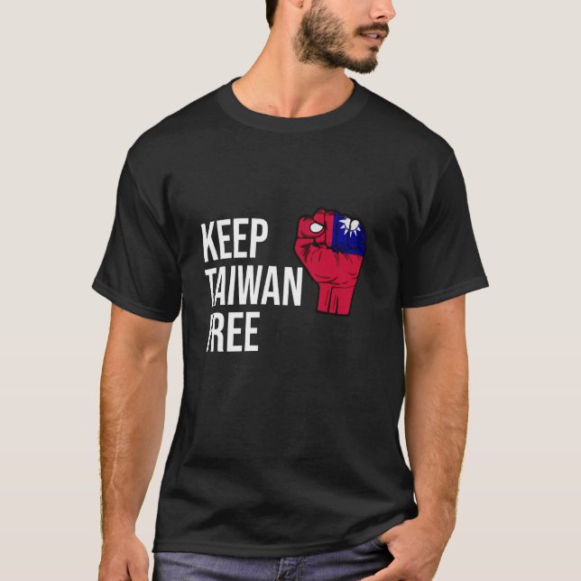 Taiwan frei halten T-Shirt (Vorderseite)
