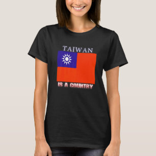 Taiwan ist eine taiwanesische China für Flaggen, u T-Shirt