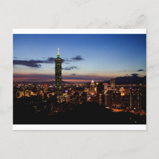 Taiwan-Landschaft Postkarte