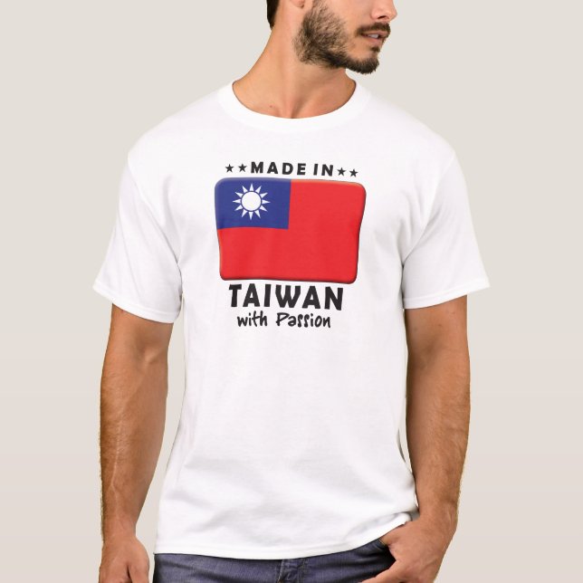 Taiwan-Leidenschaft T-Shirt (Vorderseite)