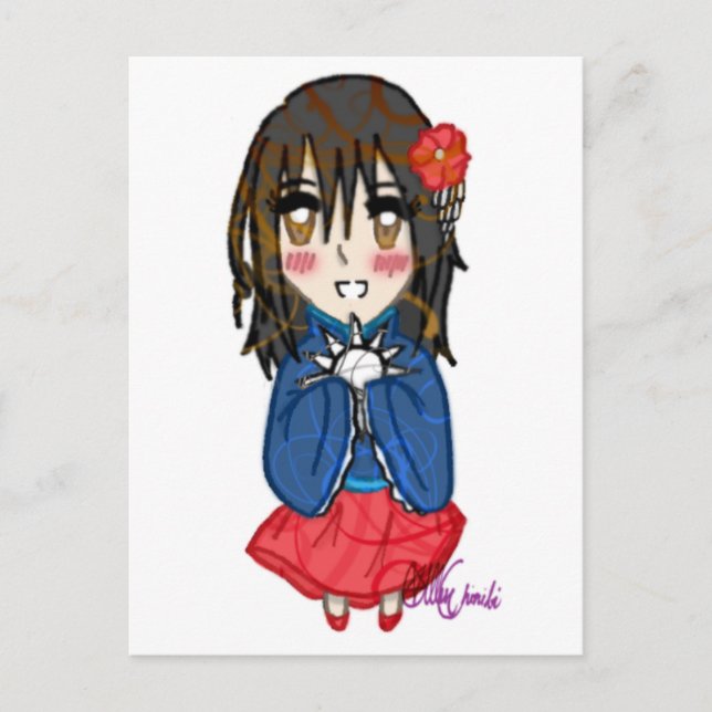 Taiwan Postkarte (Vorderseite)