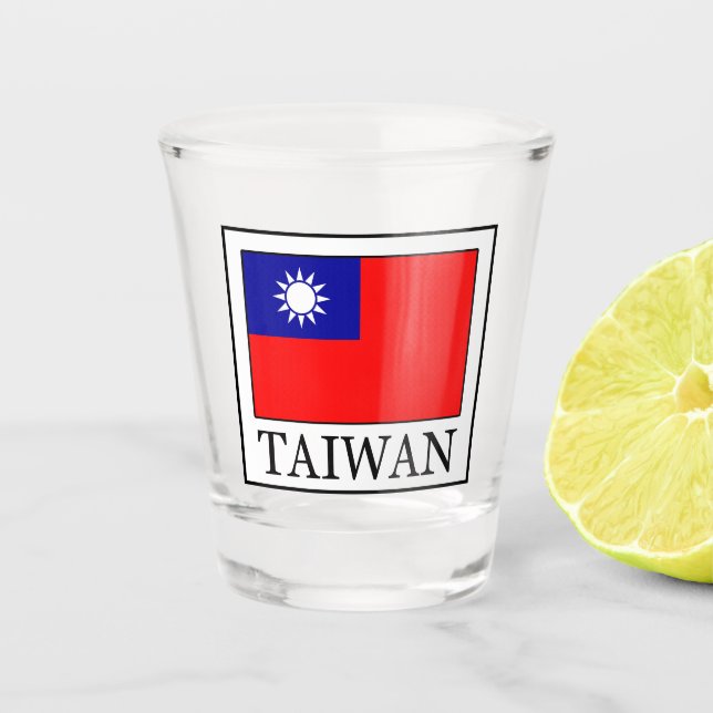 Taiwan Schnapsglas (Vorderseite)