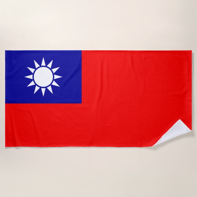 Taiwan Strandtuch (Vorderseite)