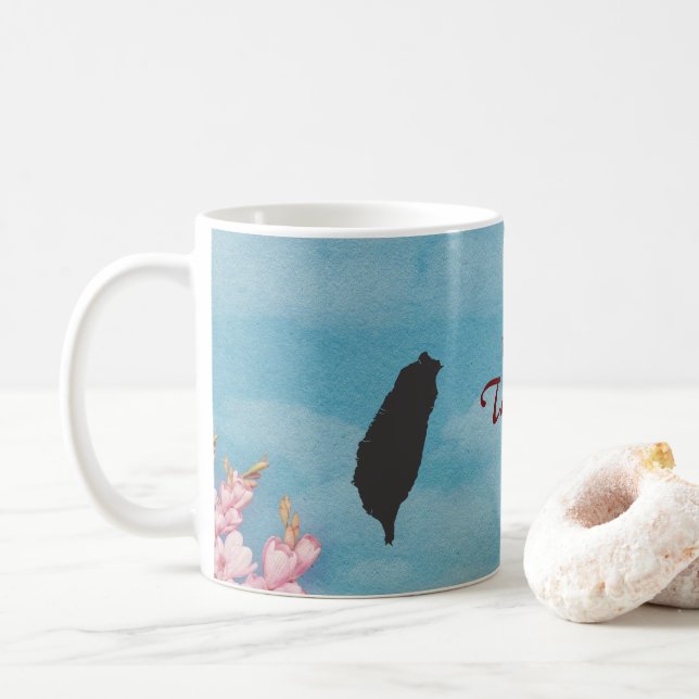 Taiwan-Tasse Kaffeetasse (Mit Donut)