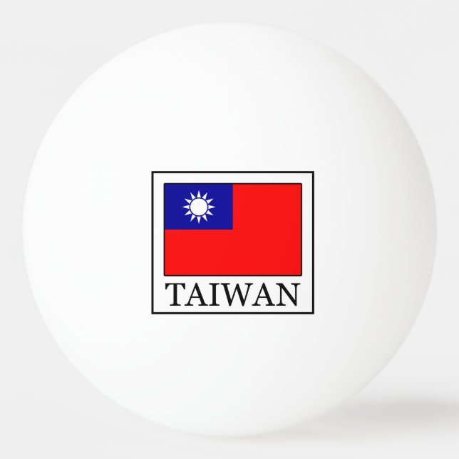 Taiwan Tischtennisball (Vorderseite)