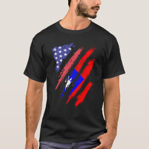 Taiwanesisch-amerikanischer Patriot gewachsenes He T-Shirt