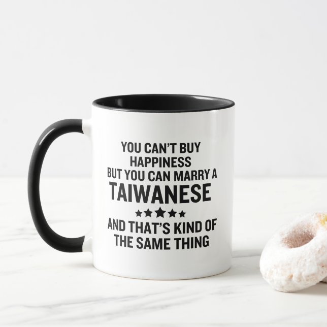 taiwanesisch tasse (Mit Donut)