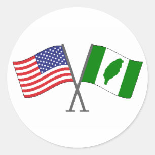 taiwanesische amerikanische Aufkleber 2