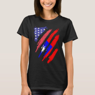 taiwanesische amerikanische Patriot Grown Heart Fl T-Shirt