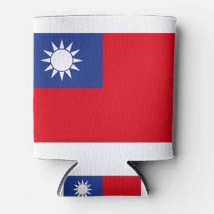 taiwanesische Flagge Dosenkühler